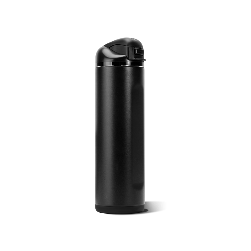 Ease2o 24oz | 2-in-1 Water Bottle with Soft Straw &amp; Chug Spout – Black